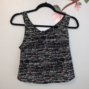 Forever21 sleeveless crop top, S